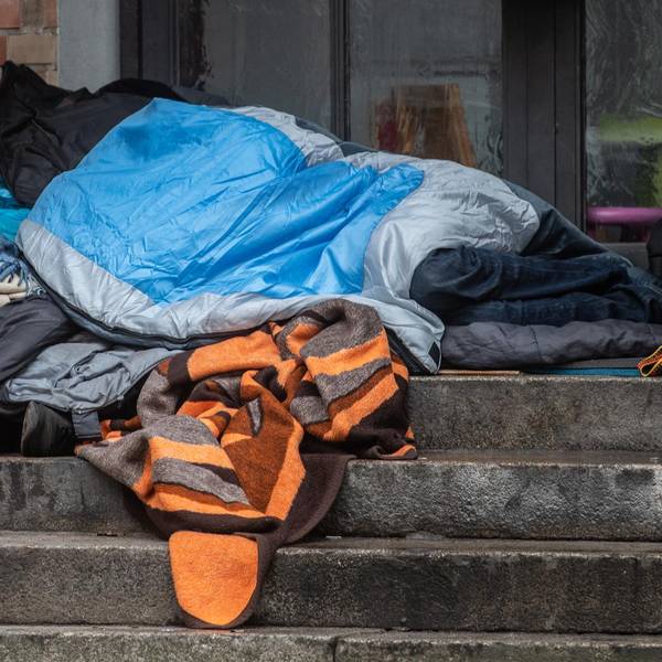 Obdachlose Symbolbild
