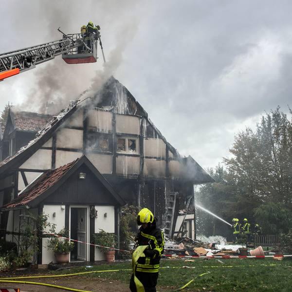 Brand in Münster