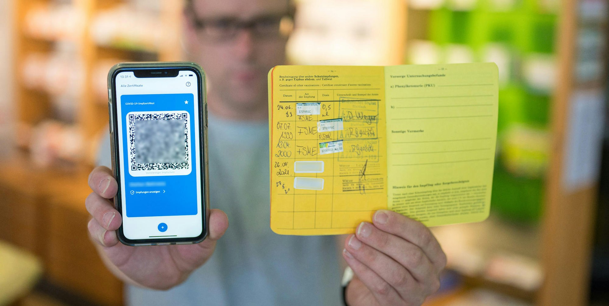Impfausweise digital Pass