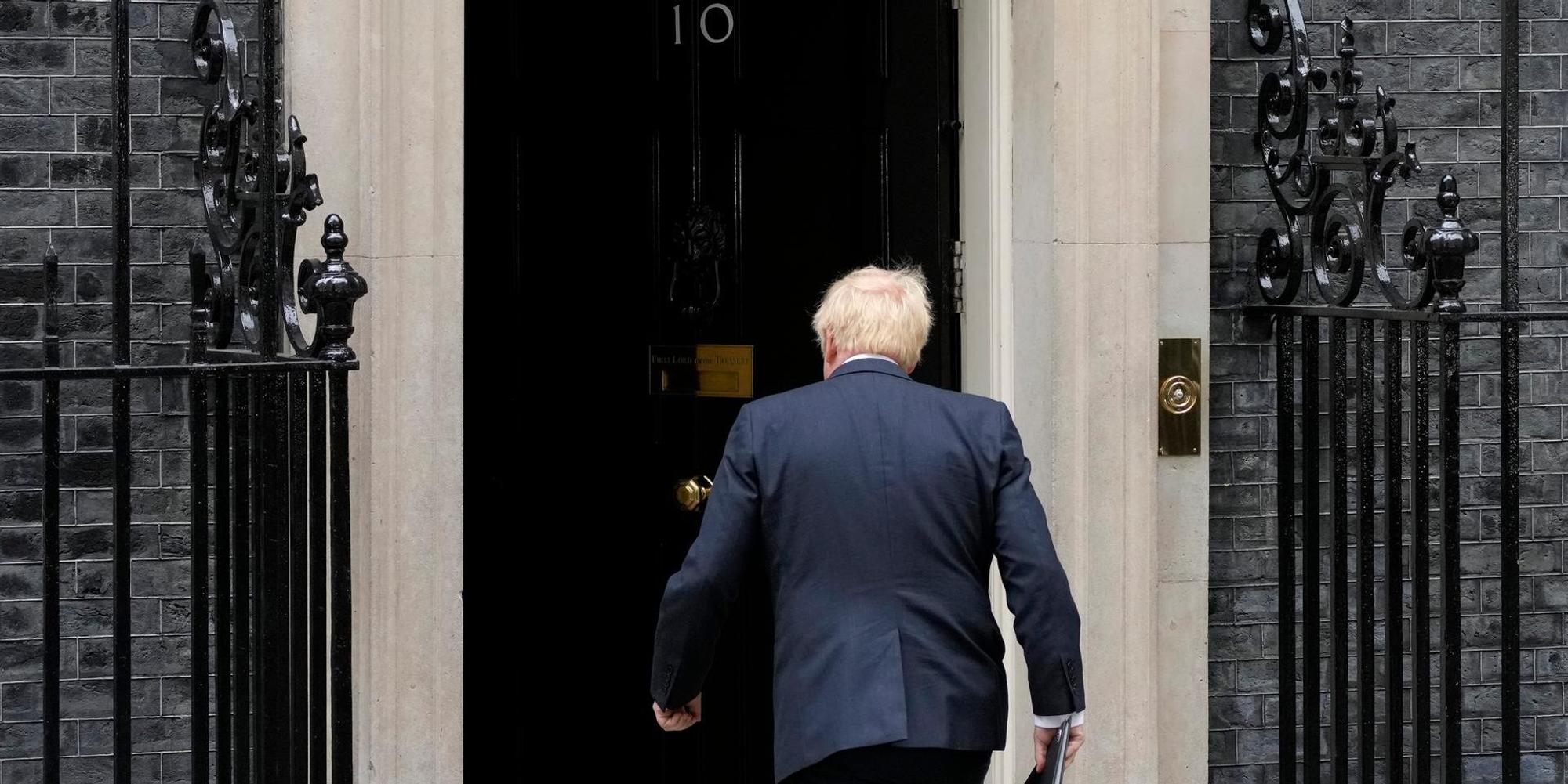 Boris Johnson geht von der Bühne