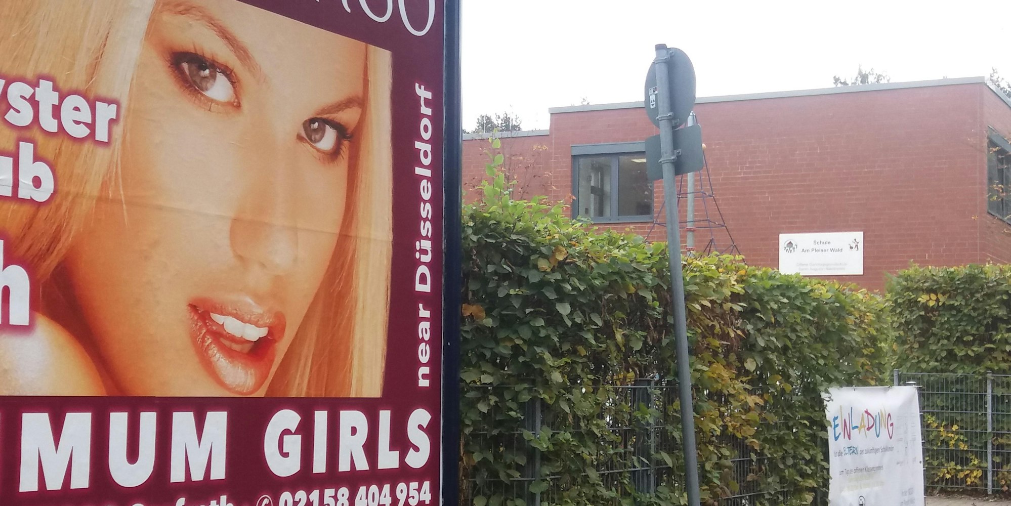 Werbeplakat Sankt Augustin