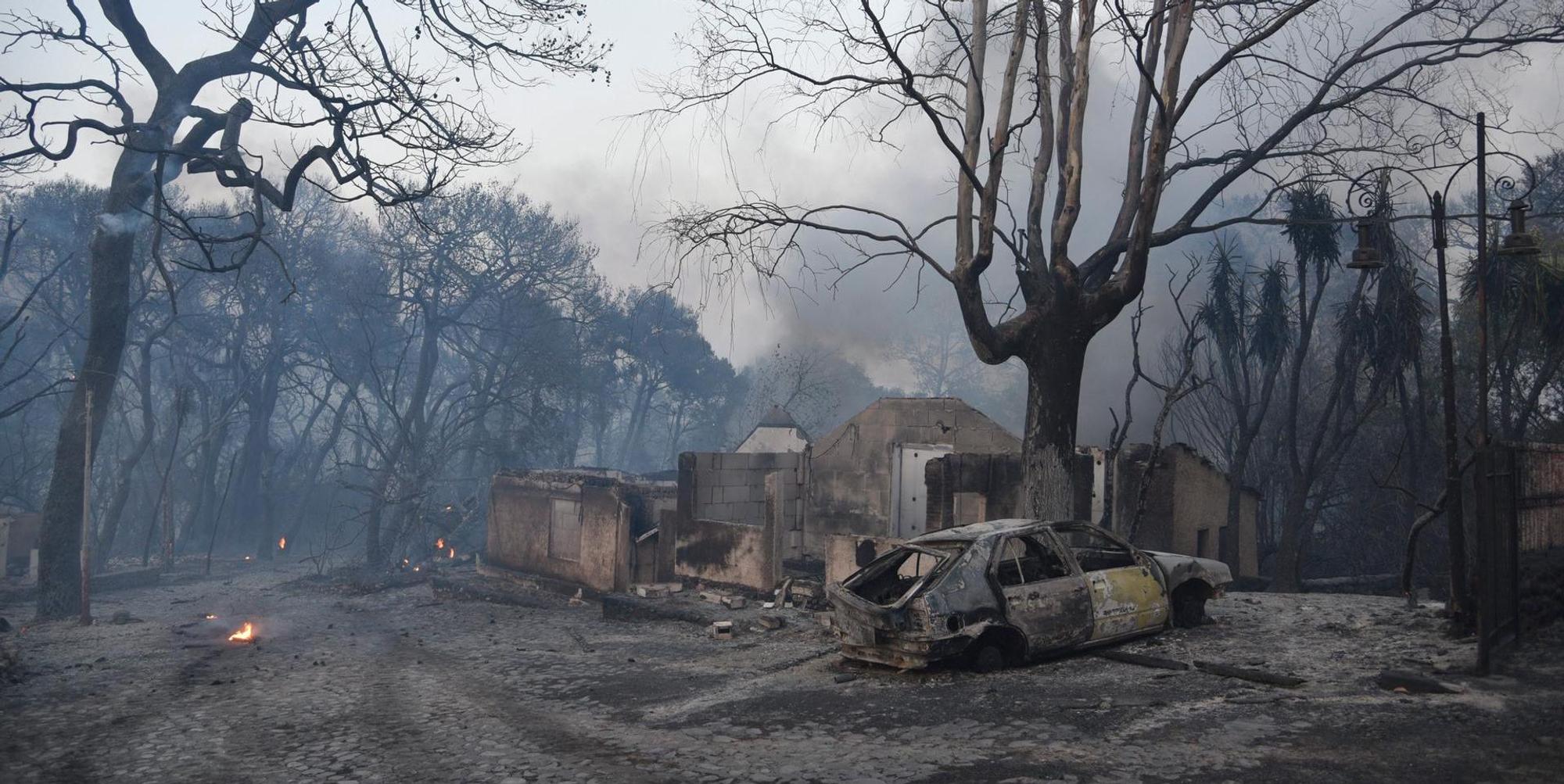Waldbrand Griechenland 2