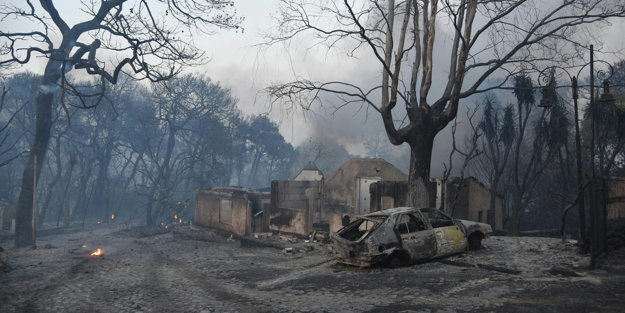 Waldbrand Griechenland 2