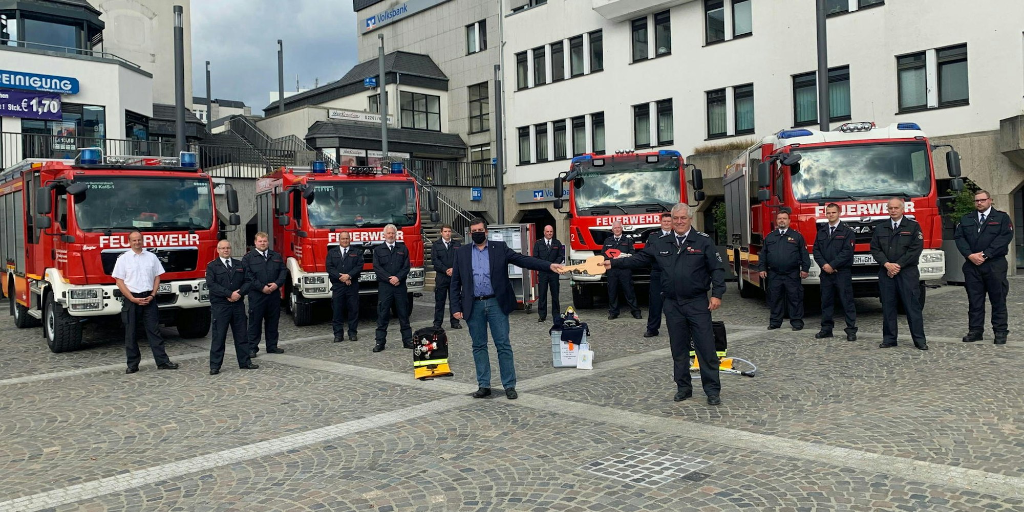 Neue Feuerwehrfahrzeuge Gummersbach