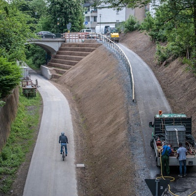 Burscheid Rampe Balkantrasse