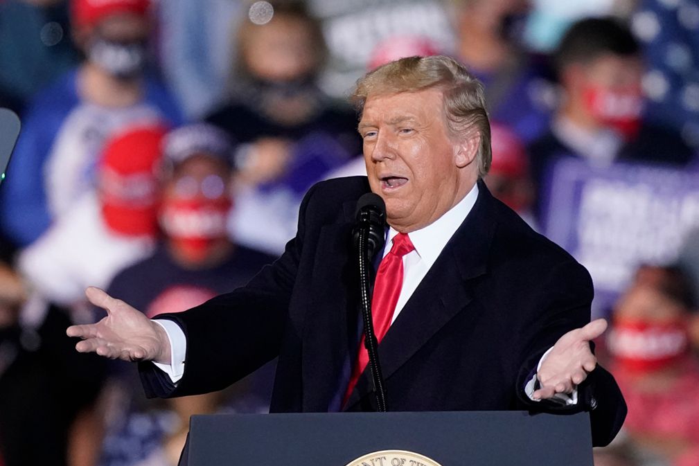 Trump Rednerpult
