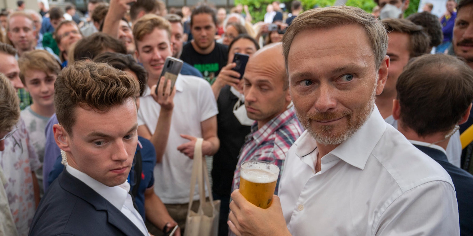 Lindner mit Bier PA 250822