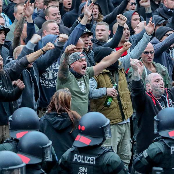 Chemnitz Bürgerwehr dpa