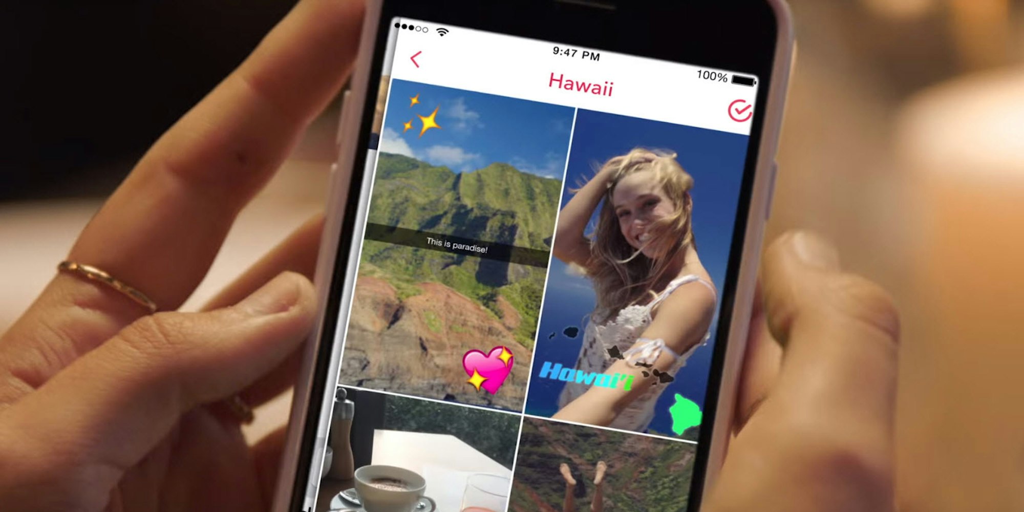 Snapchat-Funktion „Memories"