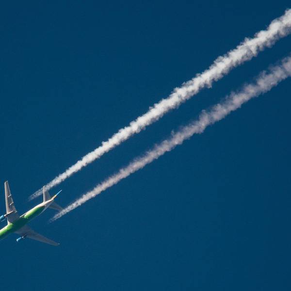 CO2 Ausstoß Flugzeug