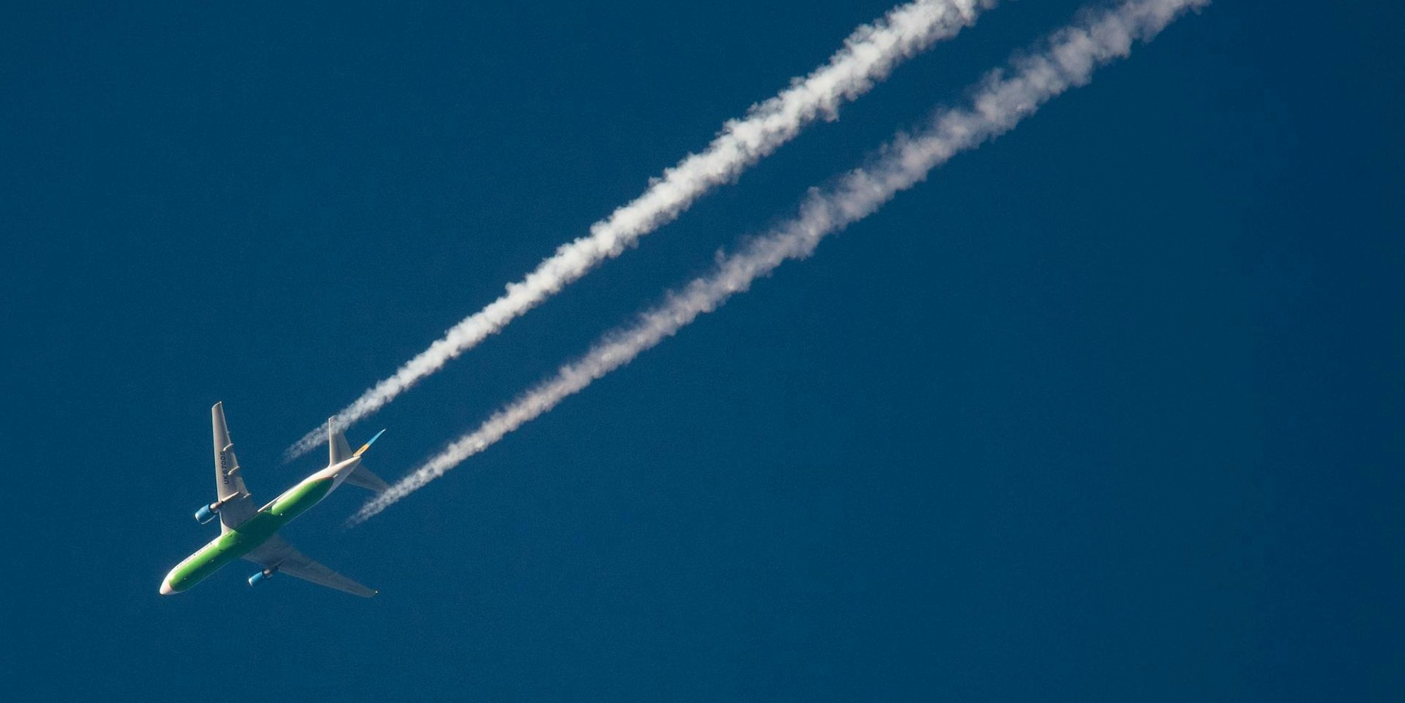 CO2 Ausstoß Flugzeug