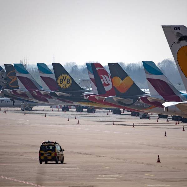 Flugzeuge stillgelegt Corona