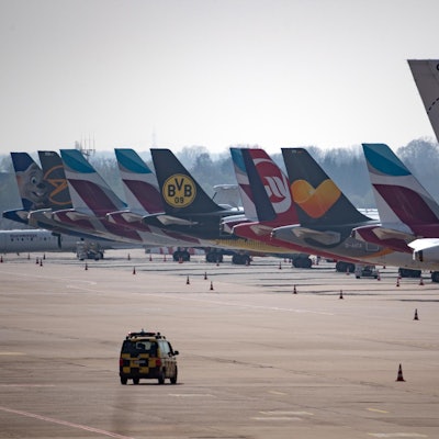 Flugzeuge stillgelegt Corona