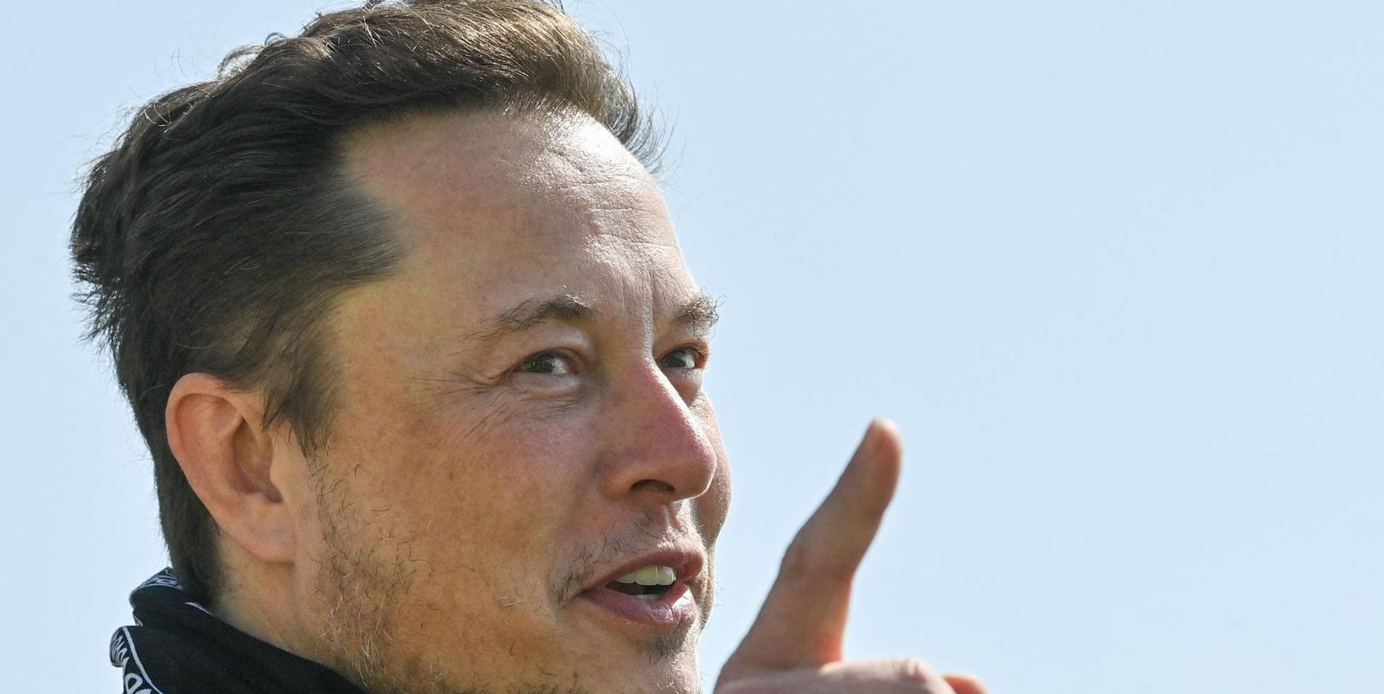 Musk Fingerzeig