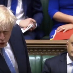 Boris Johnson wütend