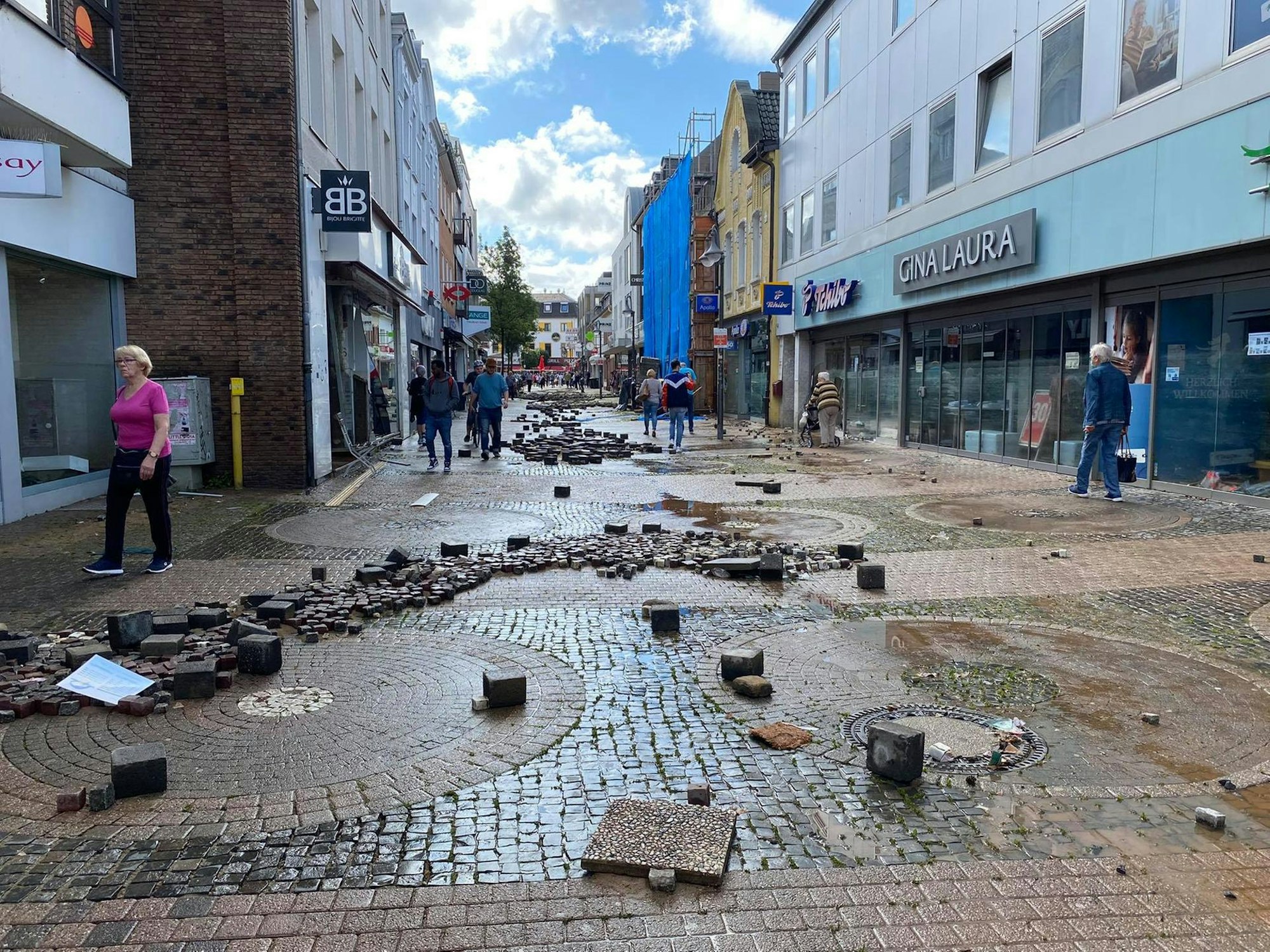 Euskirchen Innenstadt Flut_010