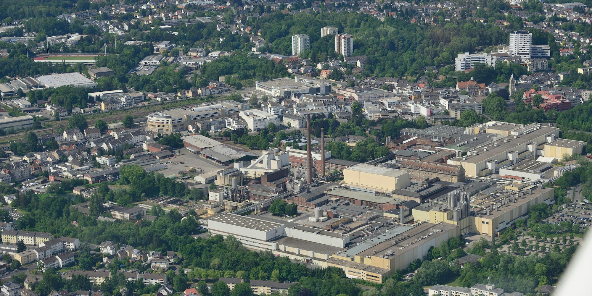 Luftaufnahme Bergisch Gladbach 140721