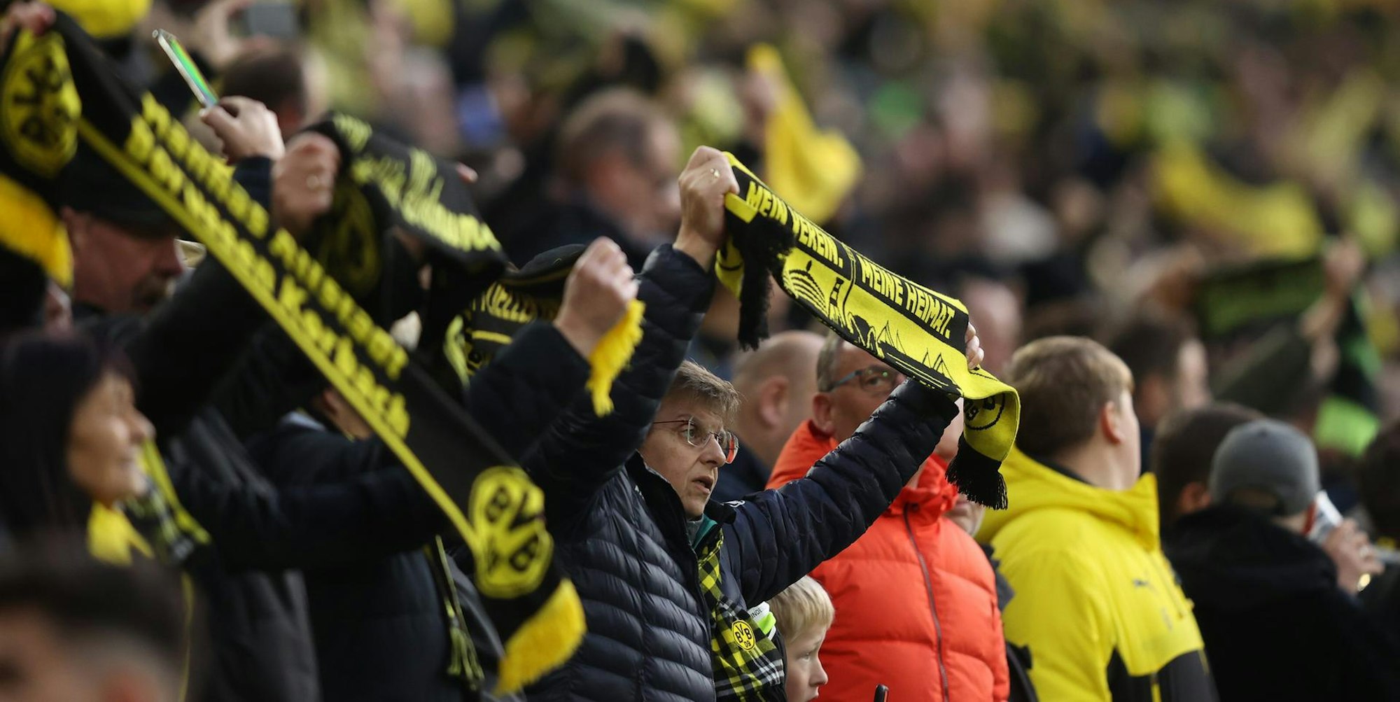 BVB Fans im Stadion