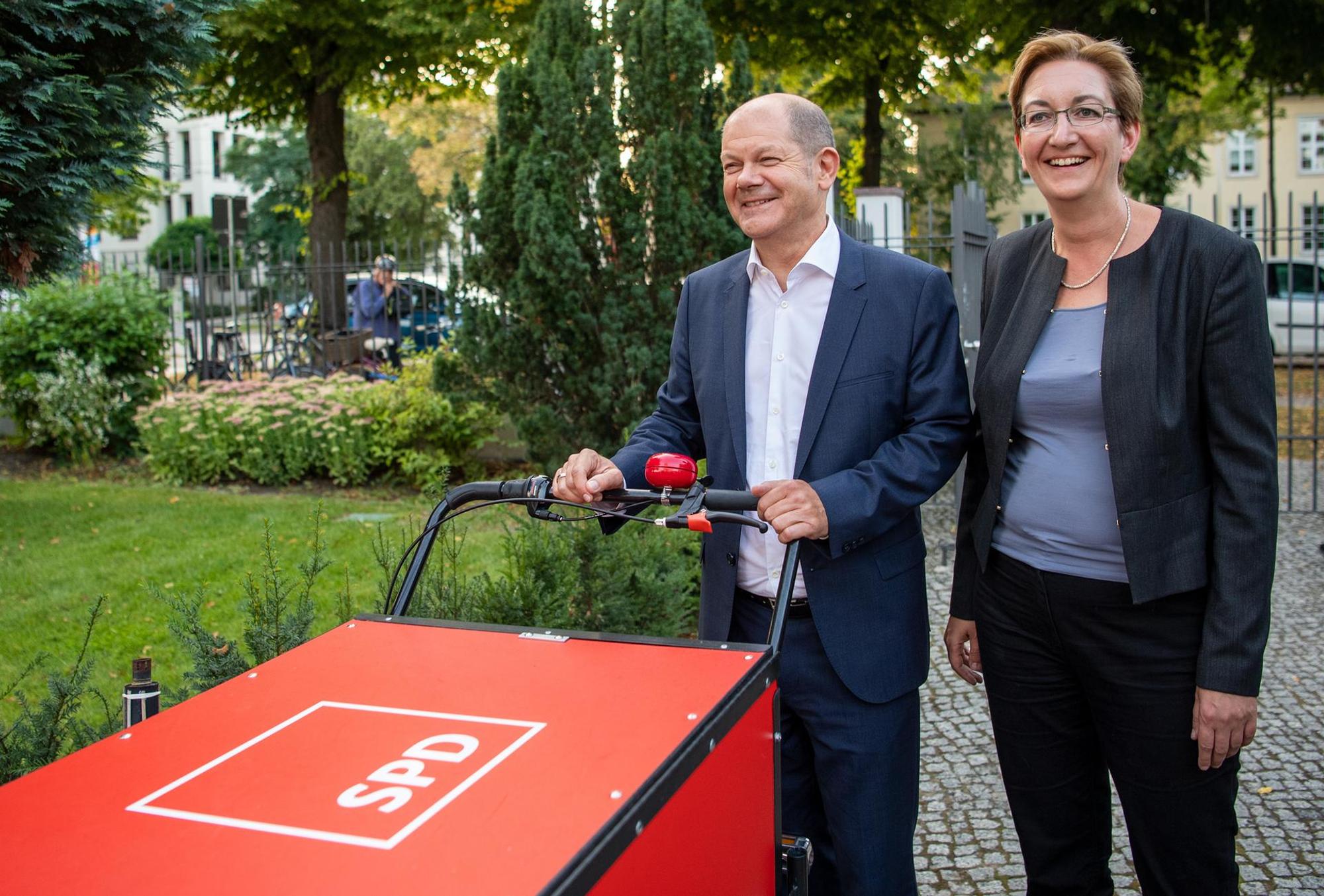 Geywitz und Scholz
