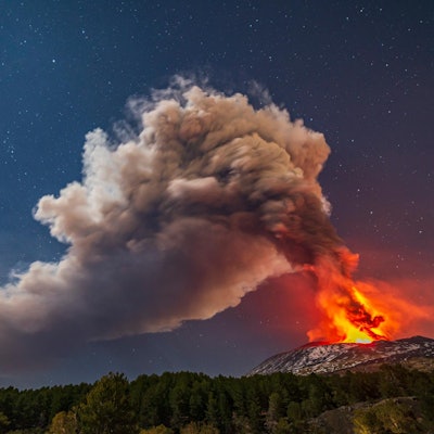 Ätna Ausbruch 110222