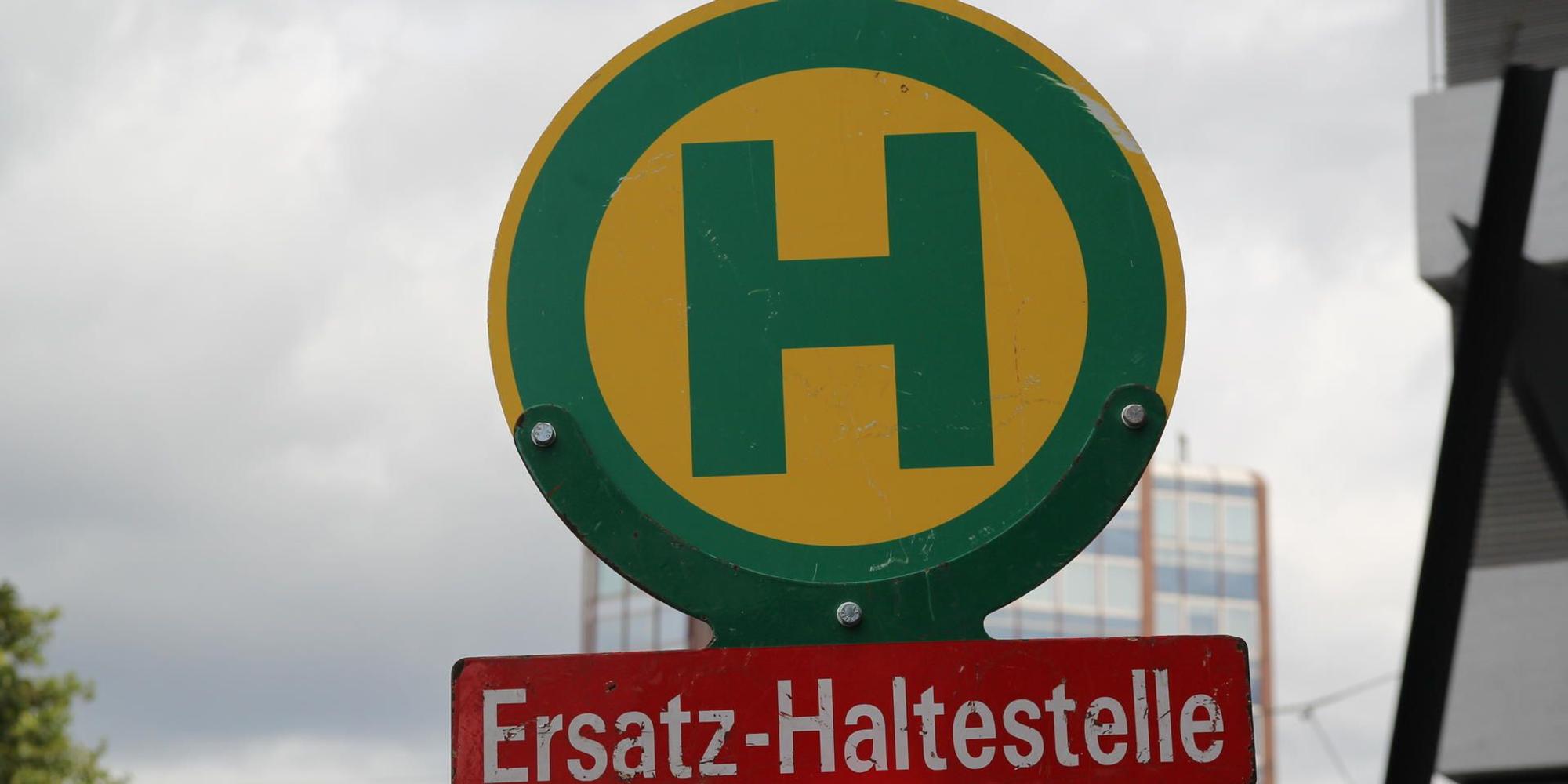KVB Ersatzhaltestelle