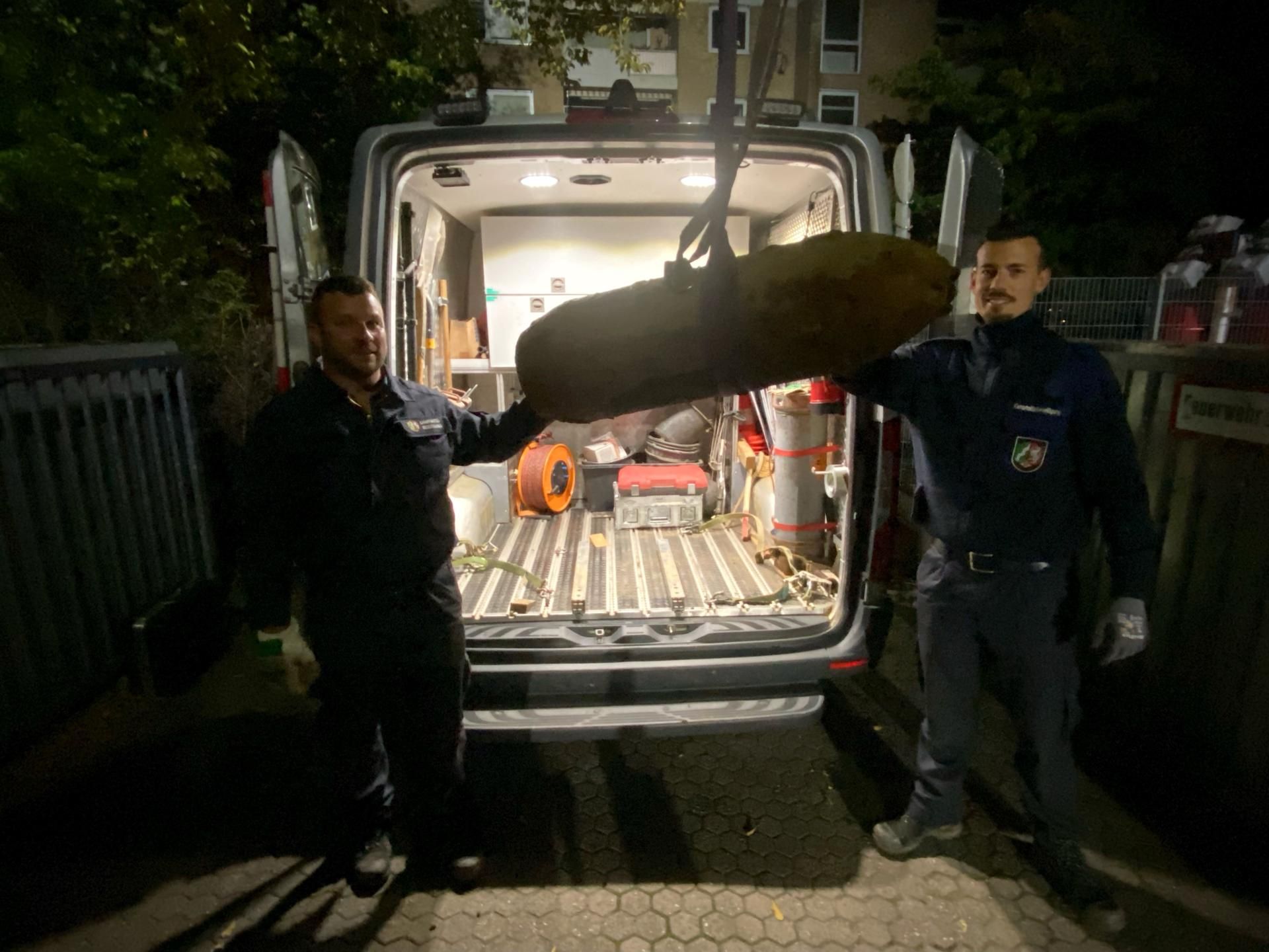 Weltkriegsbombe Köln-Sülz 11102022