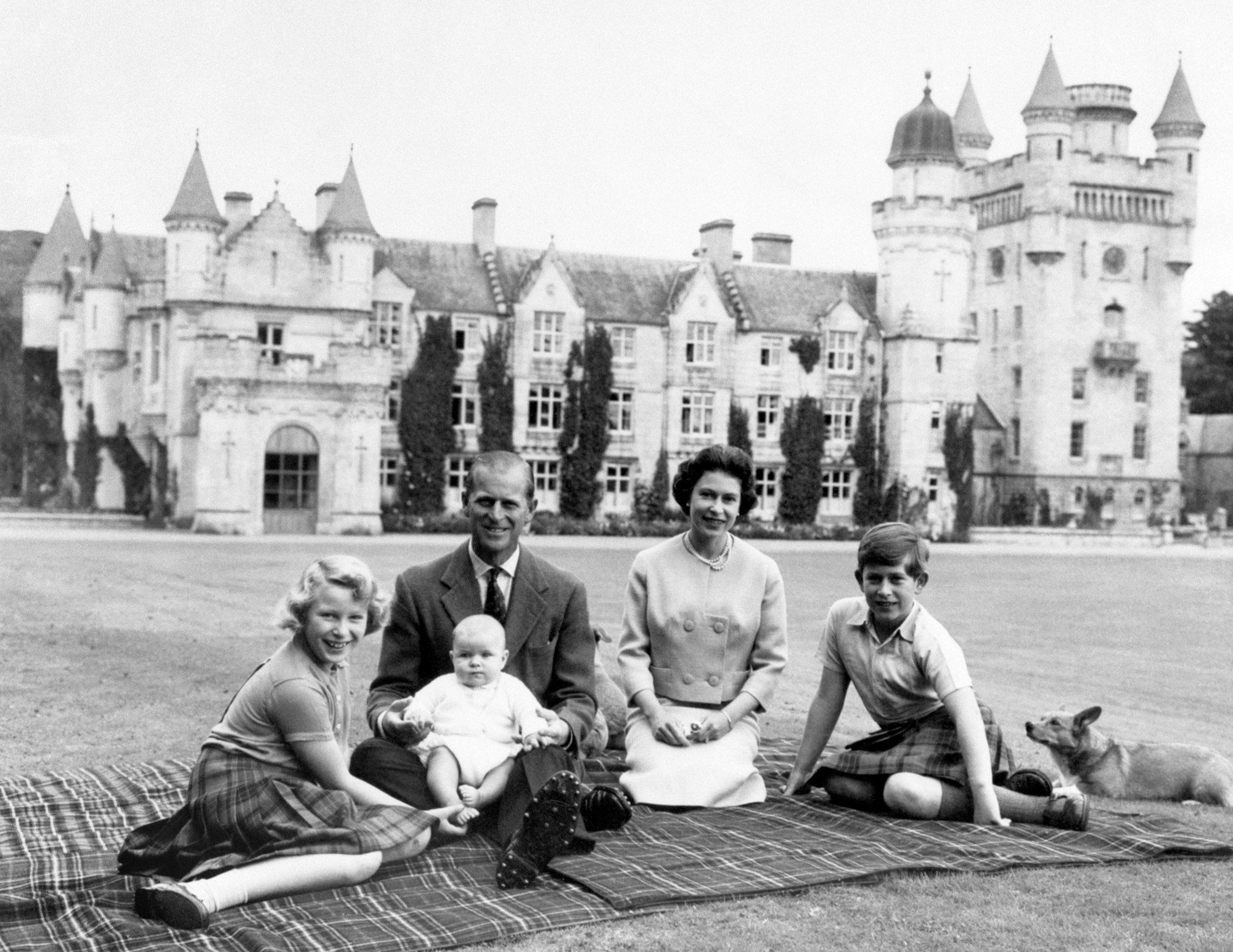 Queen und Family beim Picknick