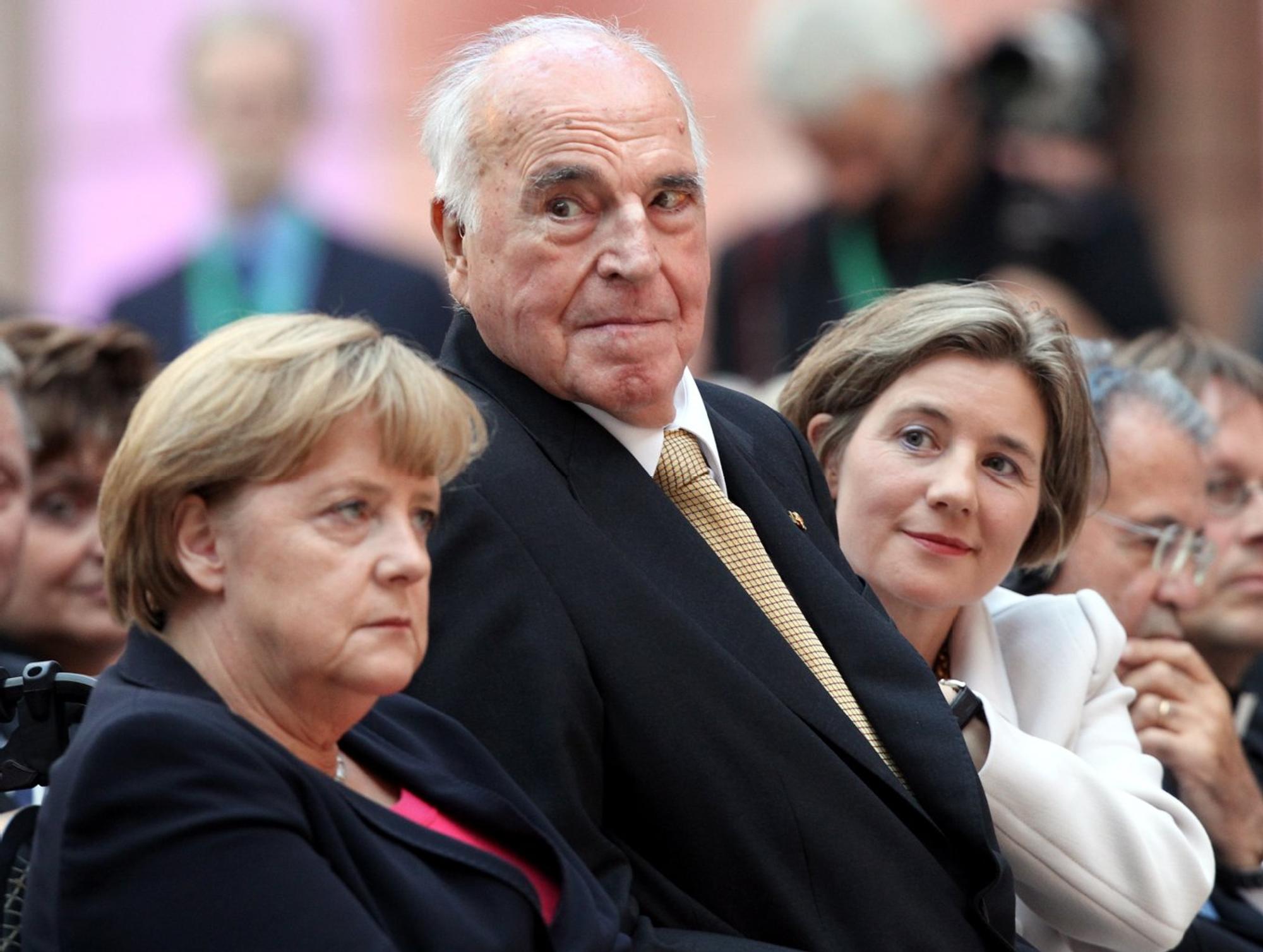 Bild Kohl Merkel Richter