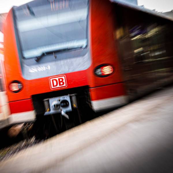 warten auf die Bahn