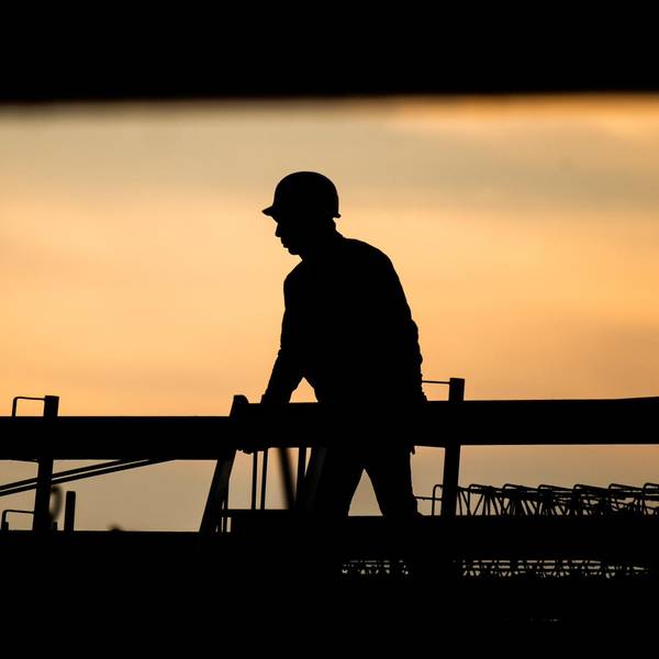 Arbeiter Baustelle dpa