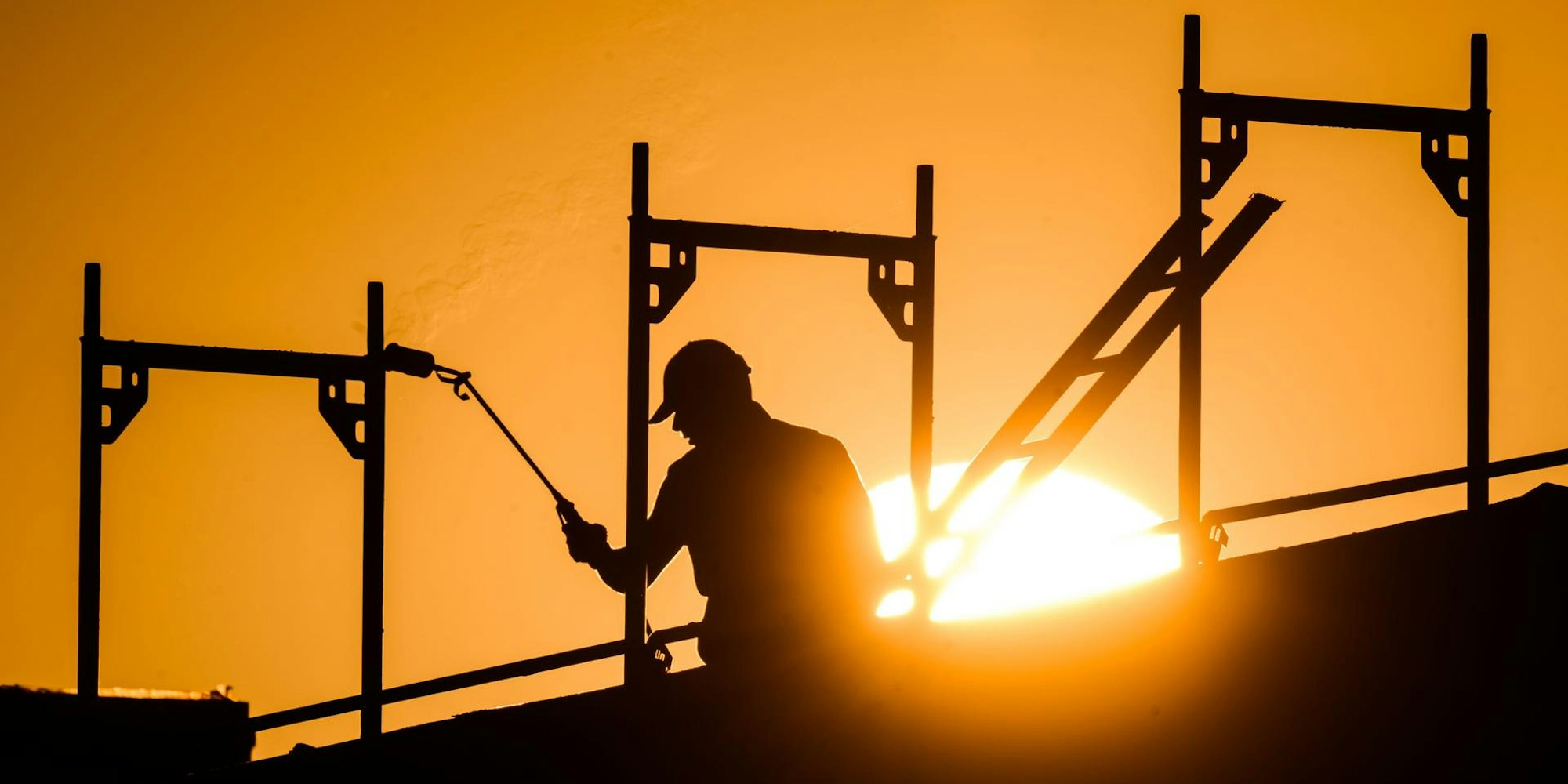 Bauarbeiter Symbolbild