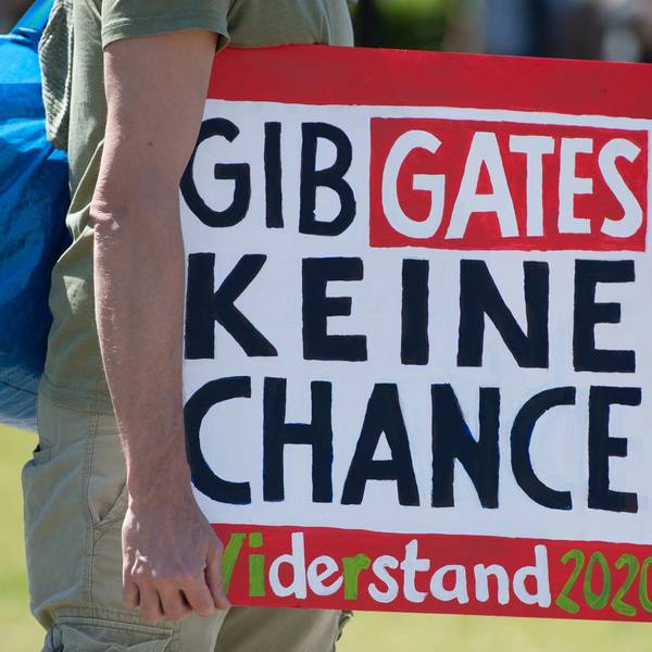 Schild Proteste