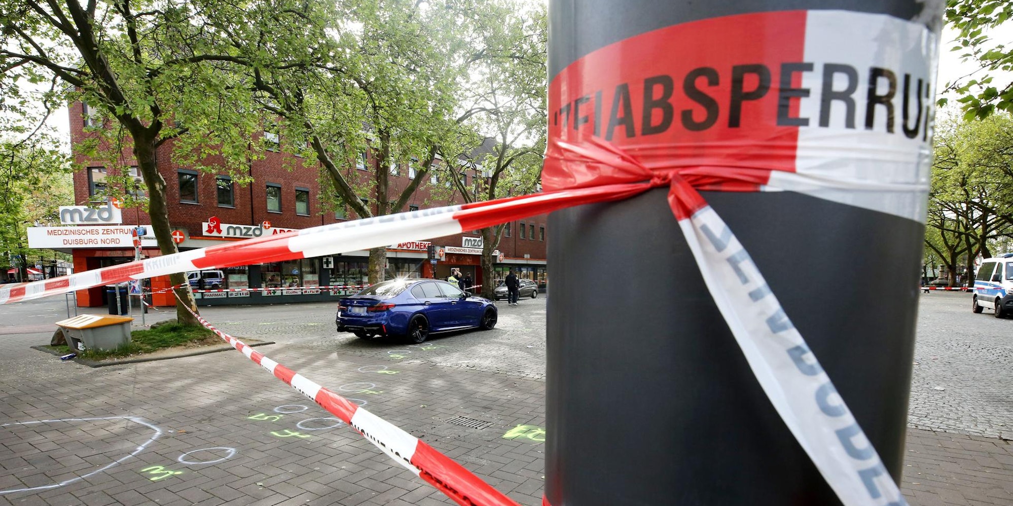 Duisburg Schüsse Absperrband