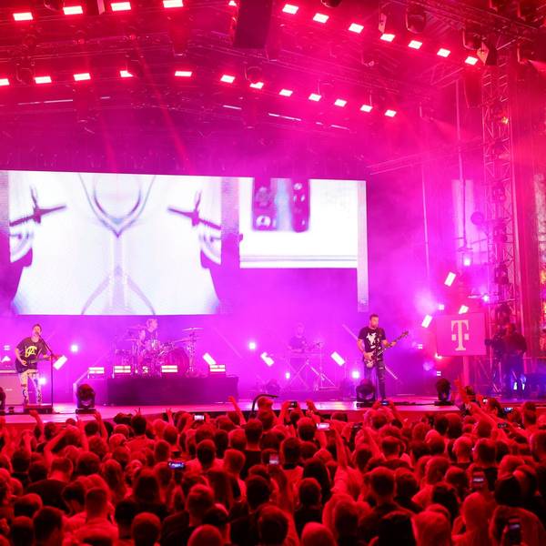 Muse auf der Bühne