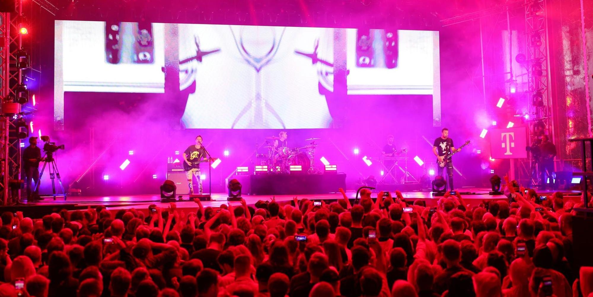 Muse auf der Bühne
