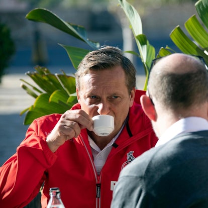 Horst Heldt Trainingslager Käffchen
