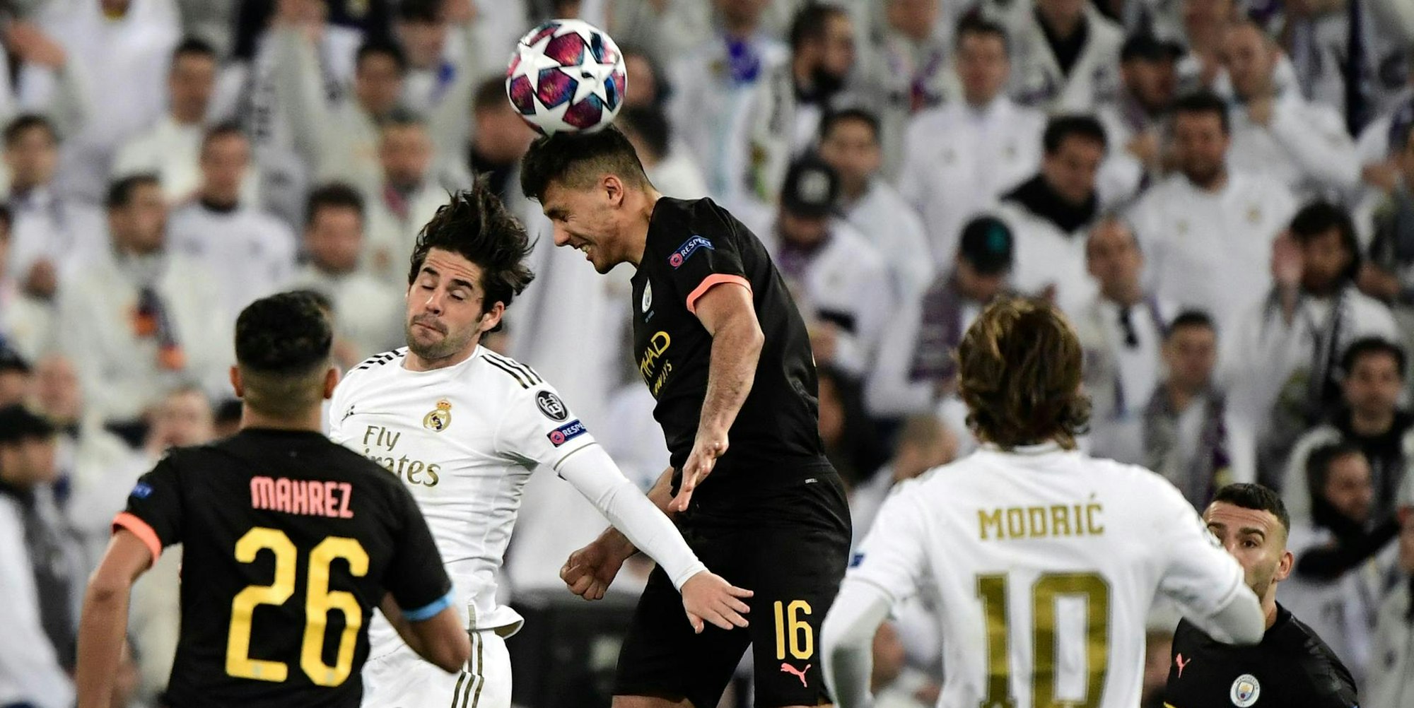 real Madrid Manchester City Zweikampf