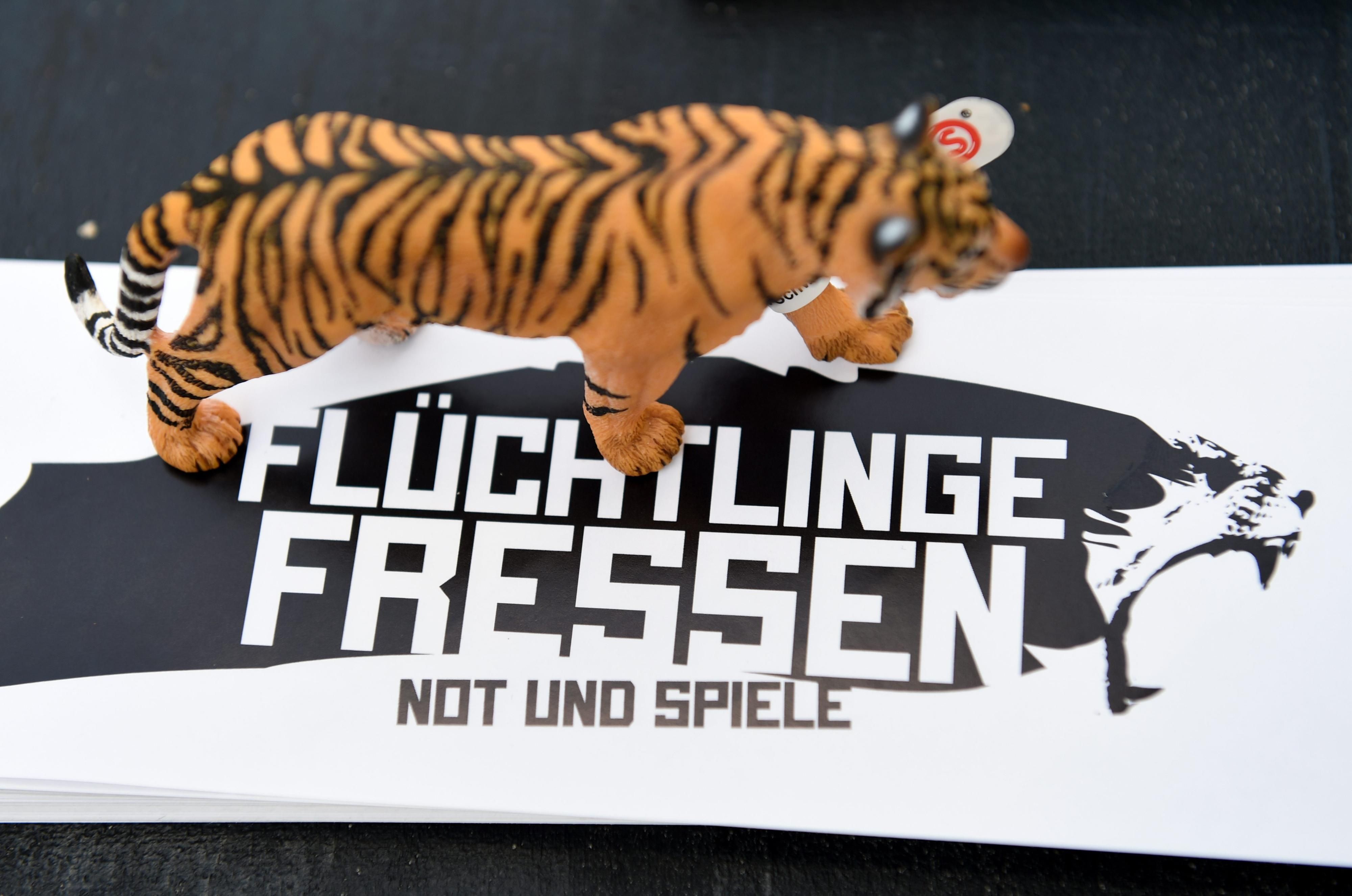 Flüchtlinge fressen