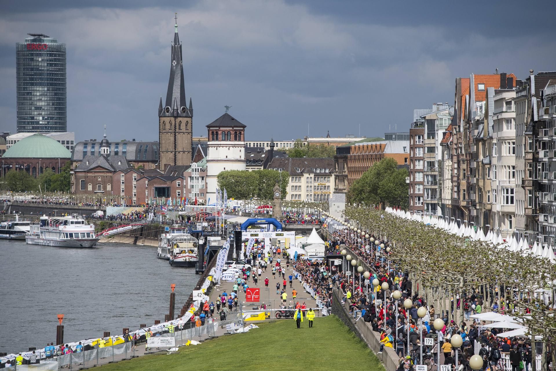 Marathon in Düsseldorf