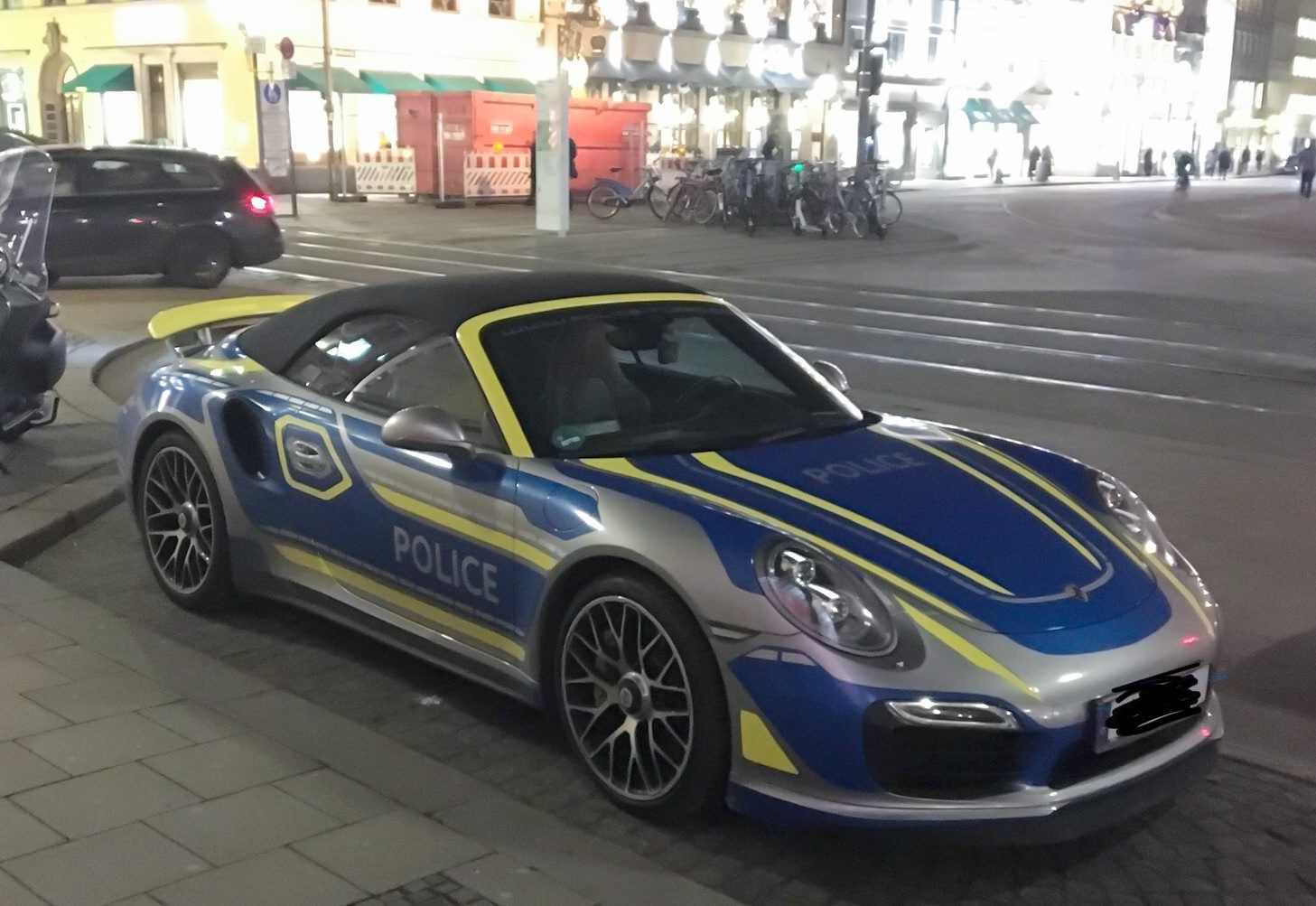 Polizei-Porsche