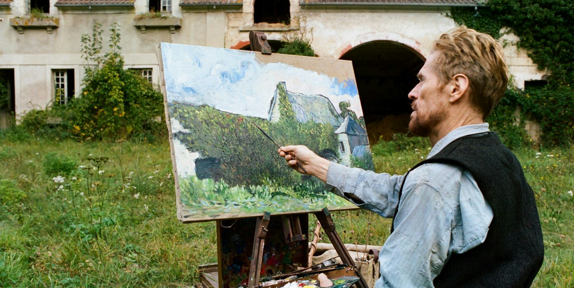 Willem Dafoe als Vincent Van Gogh (1)