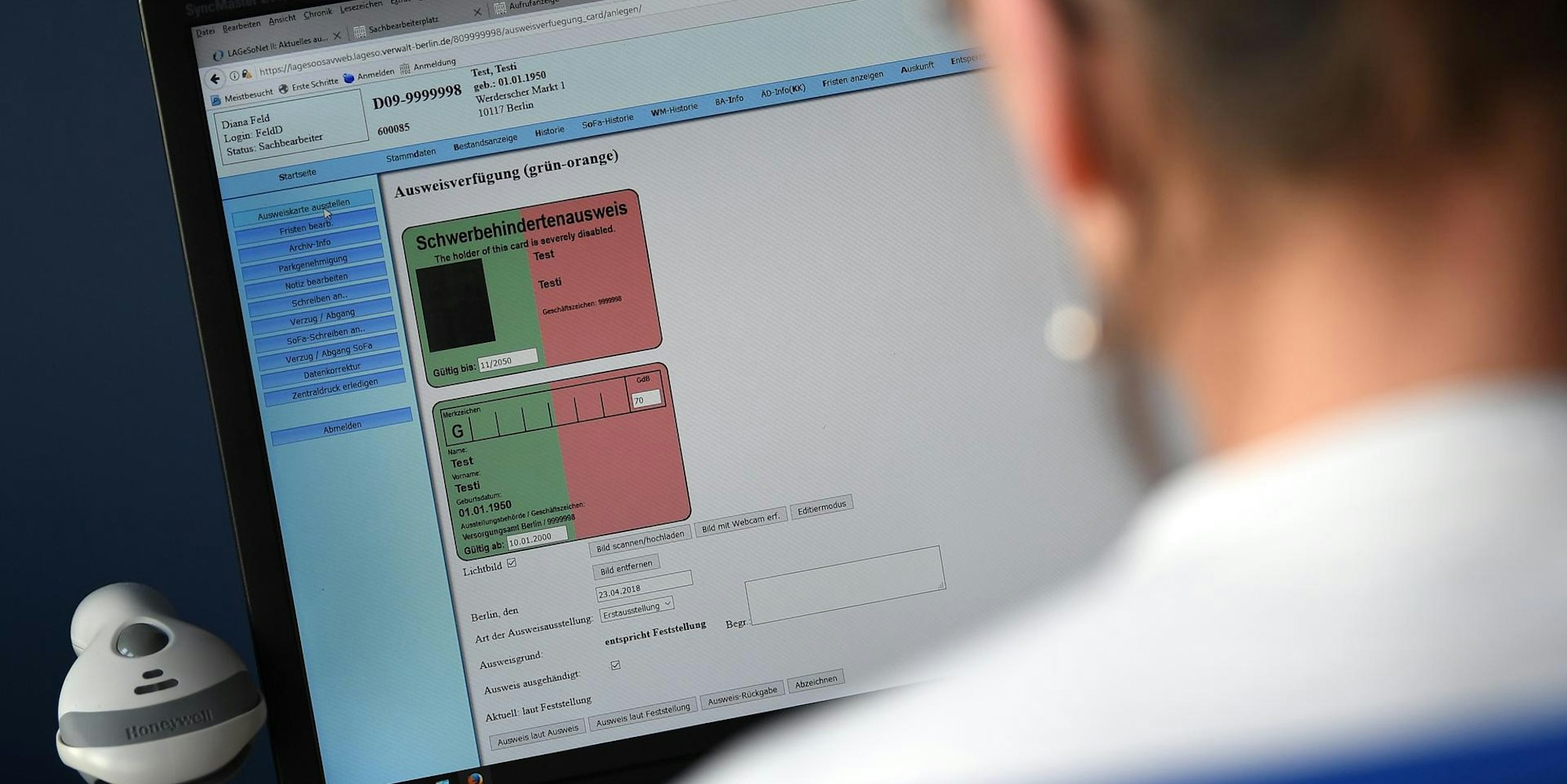 Schwerbehindertenausweis Symbol