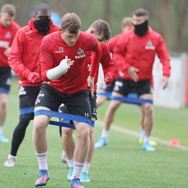 Training FC vor Unionispiel