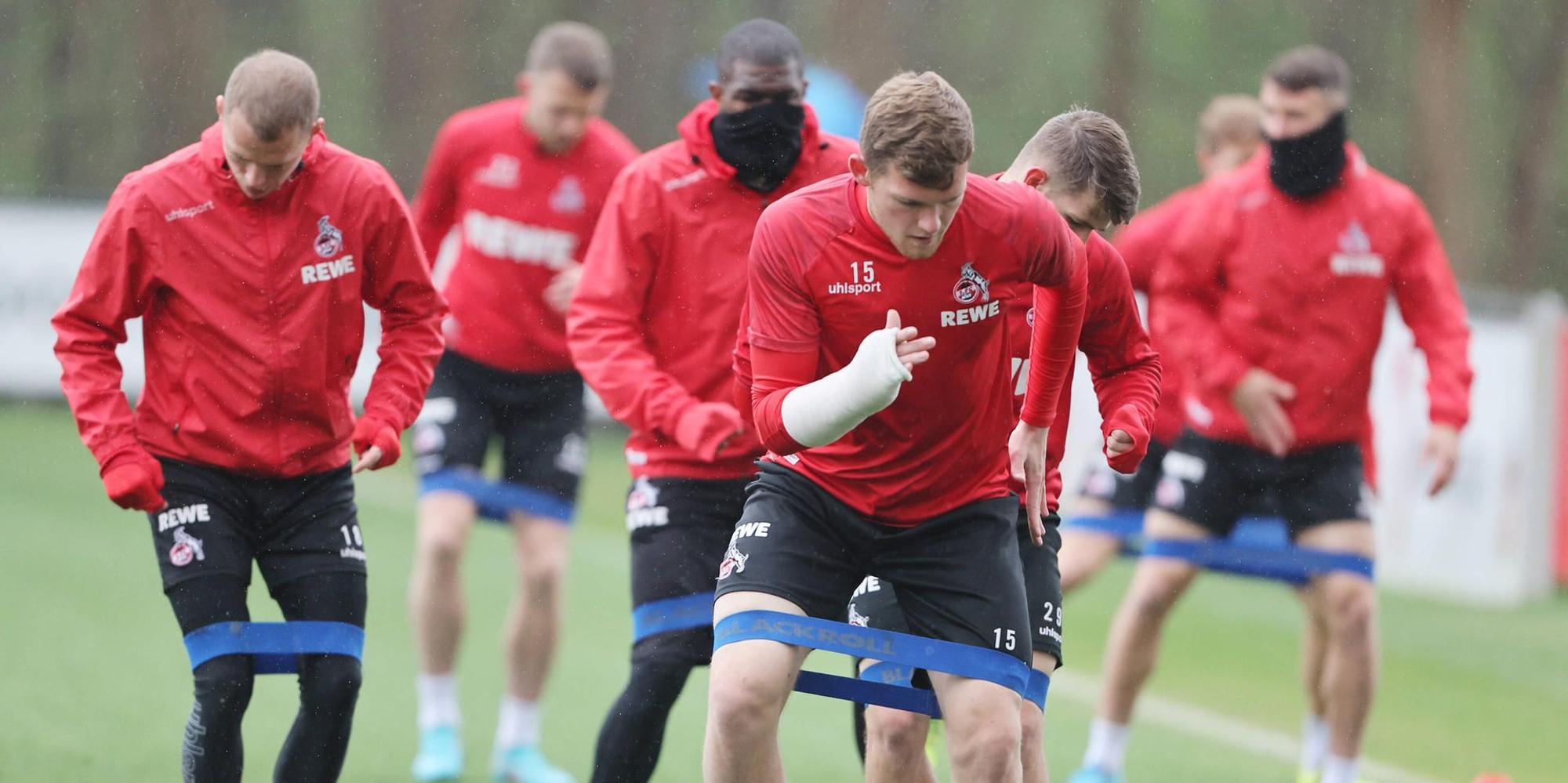 Training FC vor Unionispiel