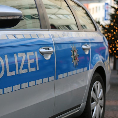POLIZEI Fußgängerzone Köln Weihnachten 2