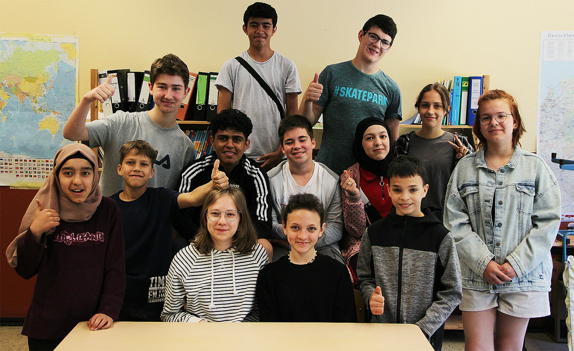 Ukrainer in Gesamtschule Eifel_001