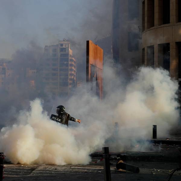 Beirut Tränengas
