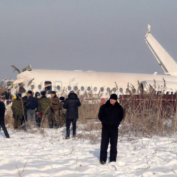 Flugzeugabsturz Kasachstan dpa