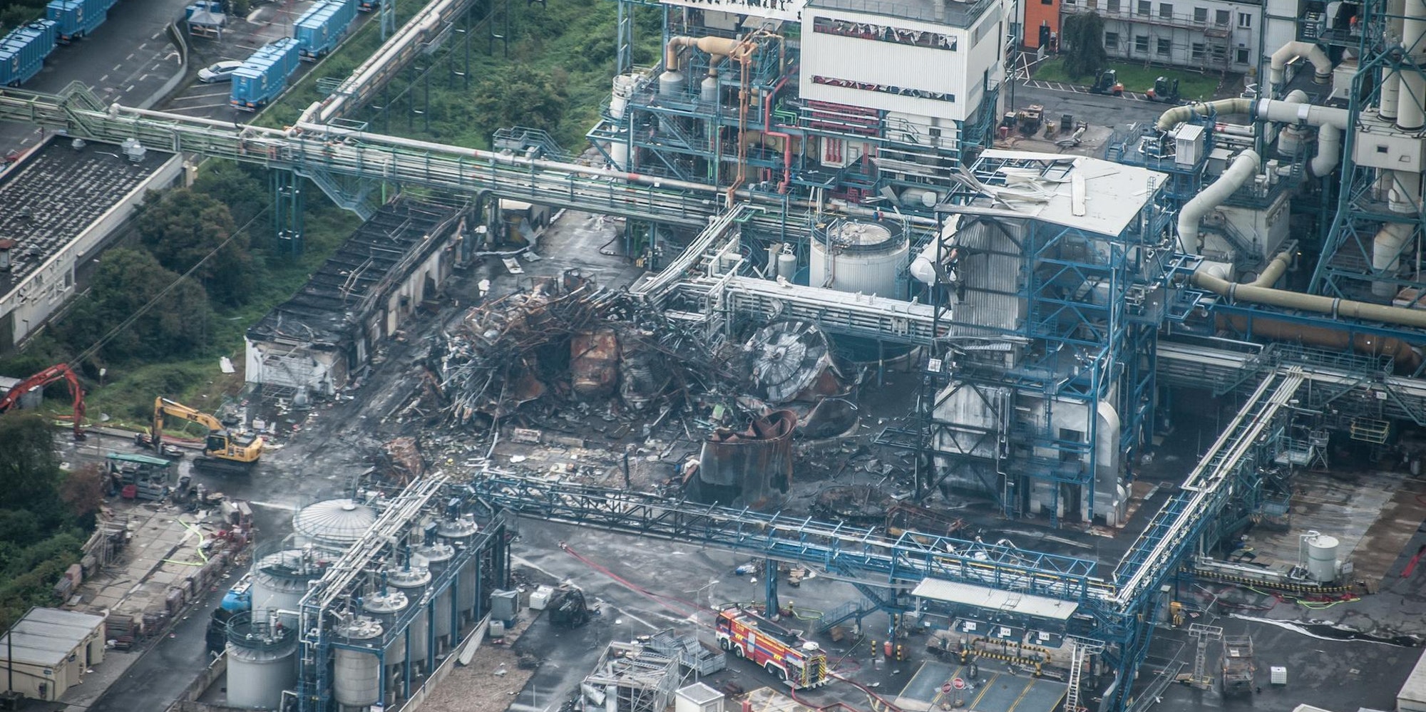 Leverkusen Explosion KRIEGER