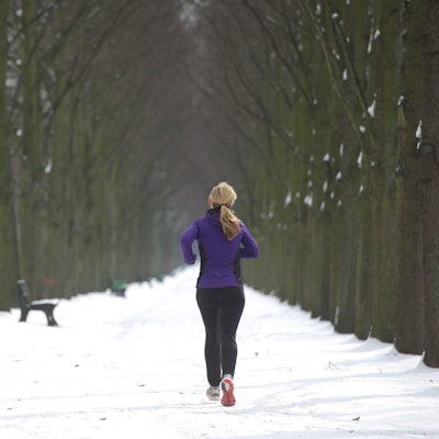 Lauftraining im Winter